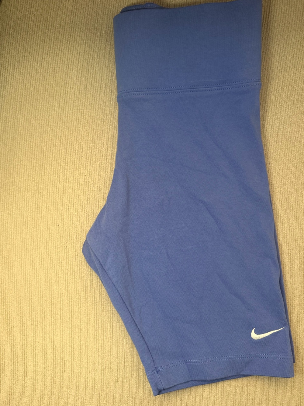Nike Periwinkle Blue Womens biker shorts